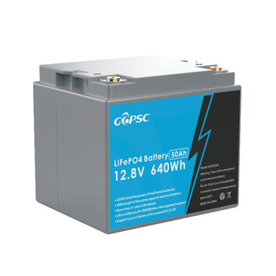 12.8V 50Ah Ηλιακή μπαταρία από μόλυβδο σε λίθιο