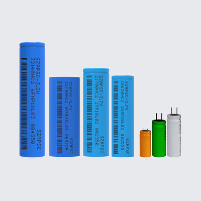 Κύτταρος συμπυκνωτή 3.7V18650~21700Κύτταρος κυλινδρικός