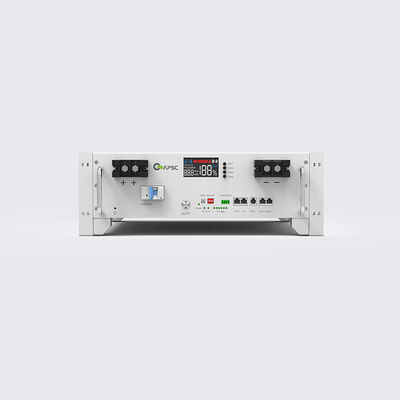 51.2V100Ah Χαμηλής πίεσης στοιβαγμένη αποθήκευση ενέργειας στο σπίτι